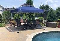 Summit SX170 10 X 17 pi Abri à Pattes Droites  - Bleu