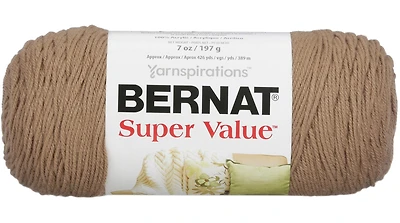 Bernat® Fil Super Value™, Acrylique #4 Moyen, 7oz/197g