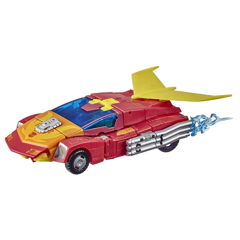 Transformers Studio Series 86, figurine Autobot Hot Rod 1986 de 16,5 cm du film Transformers: Le Film, classe Voyageur, dès 8 ans