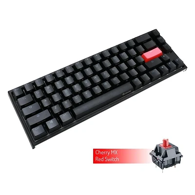 Ducky One2 65% Clavier RVB mécanique - Noir - MX Red
