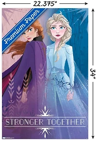 Disney Frozen 2 - Sisters Wall Poster, 22.375" x 34"