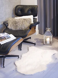 Tapis Gordon En Fausse Fourrure De Mouton H-Luxe