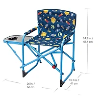 Ozark Trail Fauteuil De Réalisateur Pour Enfant Avec Console