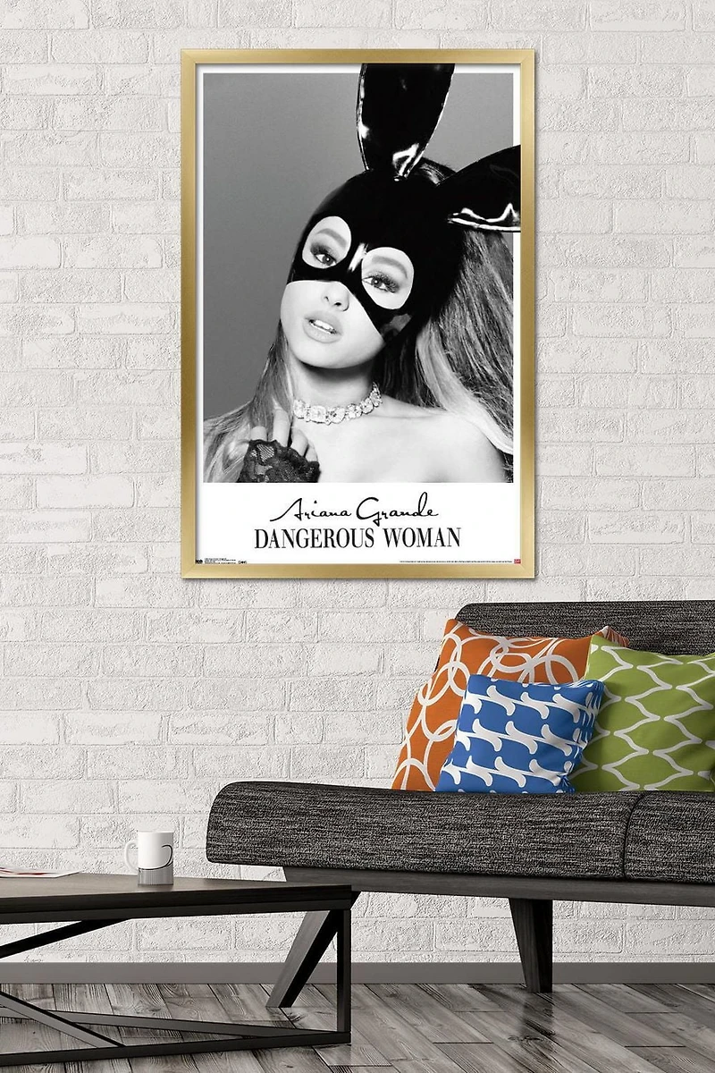 Ariana Grande - Dangerous Wall Poster, 22.375" x 34" Framed