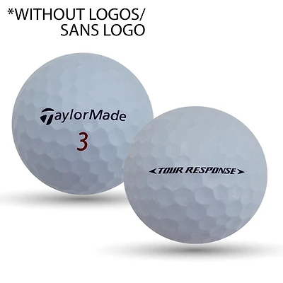 Mulligan - 24 Taylormade Tour Response 5A Pristine Recycled Used Golf Balls, White