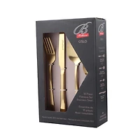 Oslo 18/0 Stainless Steel 16 Piece Flatware Set, Service for 4