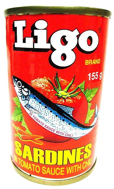 Ligo Sardines à la sauce tomate avec chili 155 g 155 g