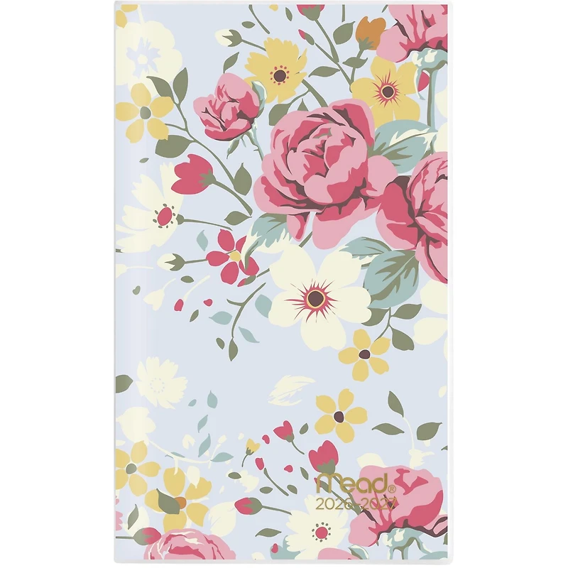 2026 Mead® Rose Garden 2 year Pocket Planner, Planner