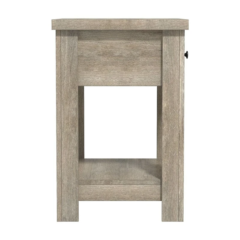 Hillsdale Coover Table d'appoint en bois avec 1 tiroir