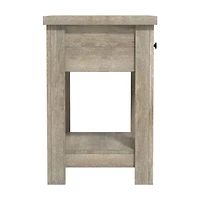 Hillsdale Coover Table d'appoint en bois avec 1 tiroir