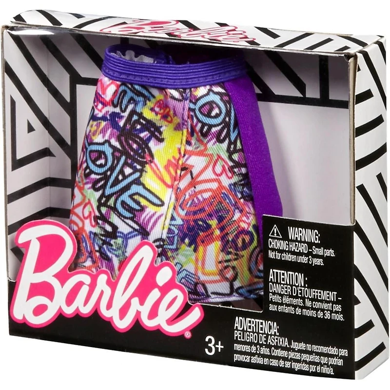 Barbie Fashion - Graffiti Mini Skirt