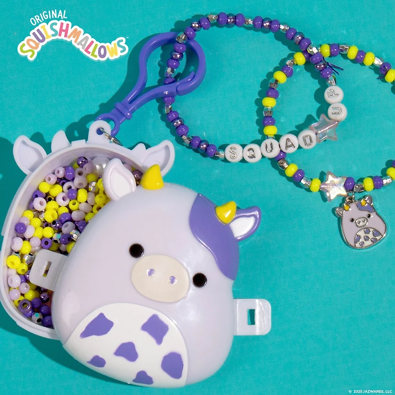 Kit de bracelet Squishmallows™ original Bubba la vache