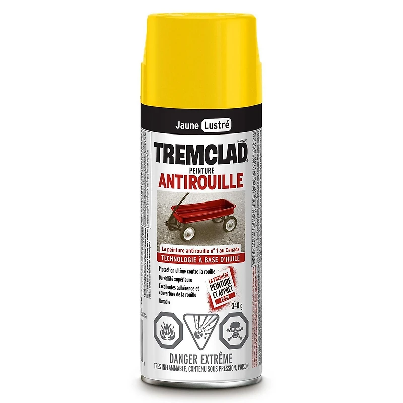 Tremclad Rust Yellow Paint, 340 g