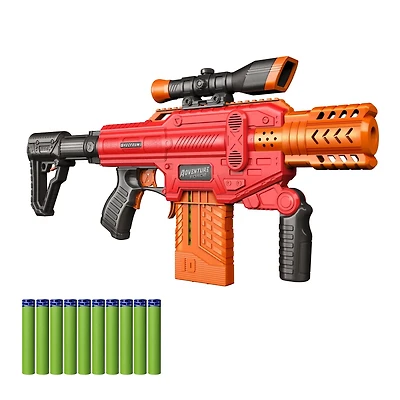 Adventure Force Spectrum Motorized Clip-fed Blaster, Motorized Clip-fed Dart Blaster!