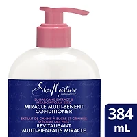Revitalisant sans silicones ni sulfates SheaMoisture Extrait de canne à sucre et graines d'écume des prés pour cheveux secs