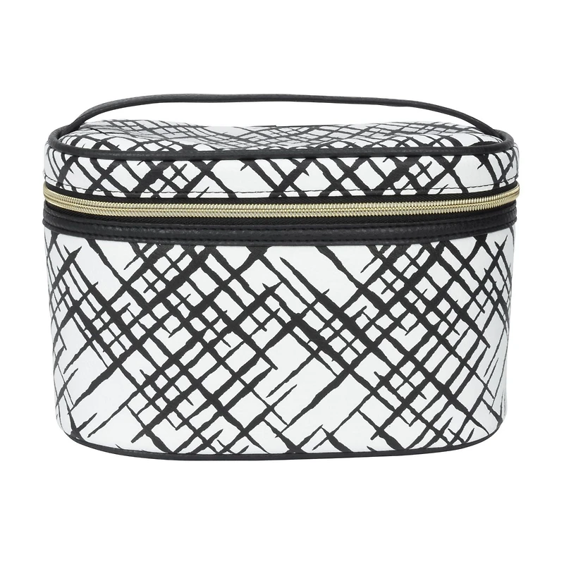 Equate Beauty cosmetic bag - Crosshatch Train Case