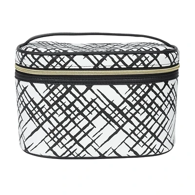 Equate Beauty cosmetic bag - Crosshatch Train Case