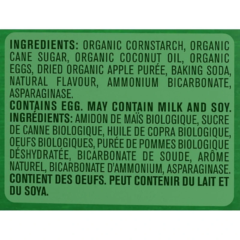 Biscuits GERBER® Bio, coll. pour tout-petits, Saveur pomme 150 g 150 GR