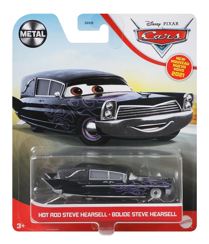 Véhicule Cars Hot Rod Steve Hearsell Disney Pixar à l'échelle 1:55