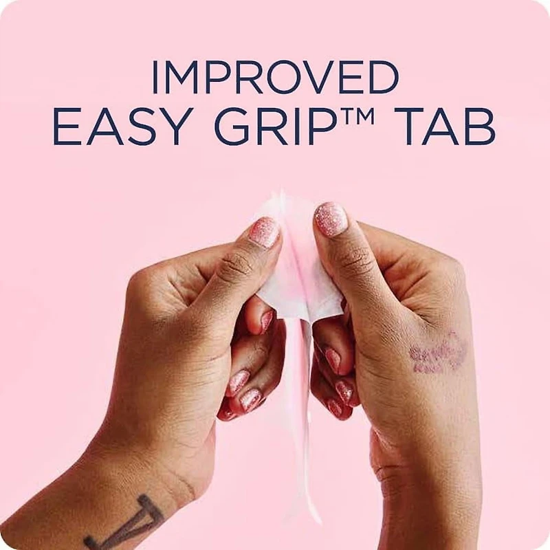 Veet® Easy-Gel™ Wax Strips for Legs and Body, Dry Skin, 40 Count + 4 Wipes