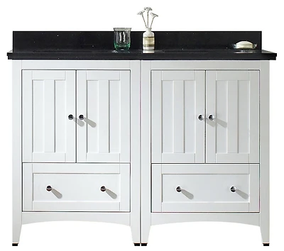 American Imaginations 23.75-in. W Wall Mount Dawn Grey Vanity Set For 3H8-in. Drilling Beige Top Biscuit UM Sink AI-17791