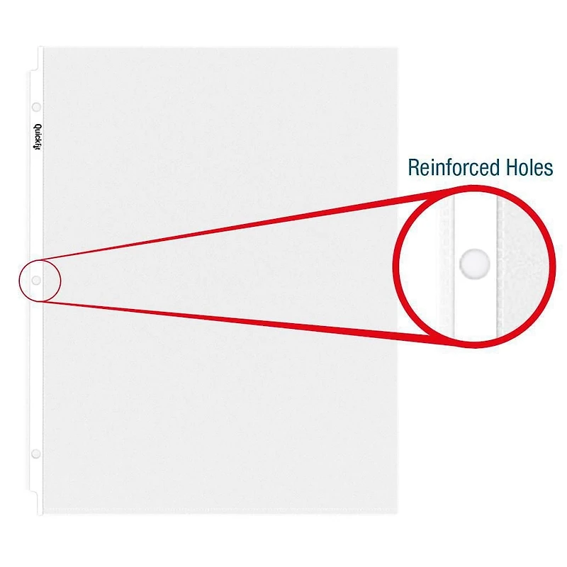 Protège-feuilles, QuickFit® à chargement par le haut QuickFit® ultra lourds, transparent