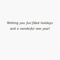 Image Arts Boxed Christmas Cards, Ice Skating Under Northern Lights (Pack of 28 Cards with Envelopes)