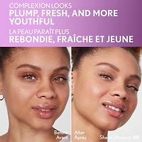 Simply Ageless Fond De Teint Essence Perfecteur De Peau, Voile Teinté, Hybride Maquillage Soin, Fini Lumineux Effet Peau Nue, Formule Vegan