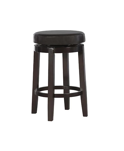 Tabouret de comptoir brun Alma