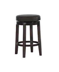 Tabouret de comptoir brun Alma