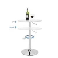 Table de bar en bois MDF