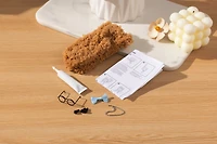 Way to Celebrate DIY Bear Kit, 1 Count Brown Teddy Bear, Perfect Gift for Valentine's Day