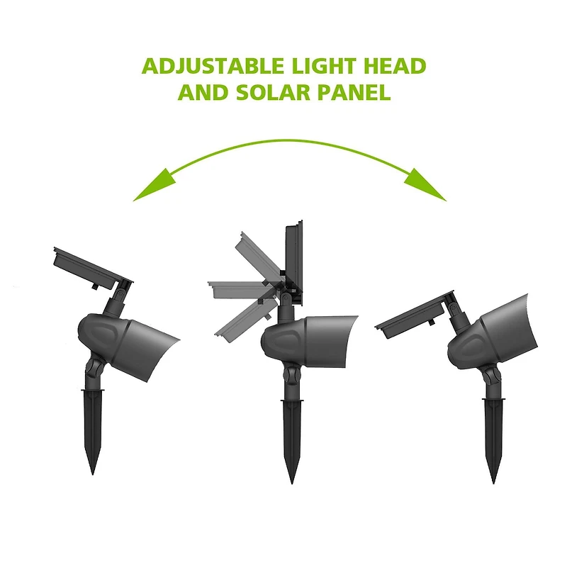 Mainstays 60 Lumen Solar Spotlight, Solar  60L Spotlight