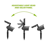 Mainstays 60 Lumen Solar Spotlight, Solar  60L Spotlight