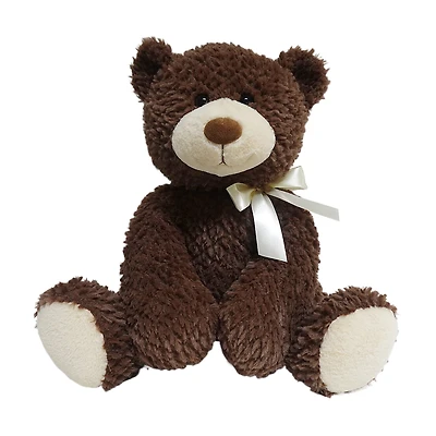 Kid Connection ours en peluche brun avec noeud en peluche Animal en peluche 18"