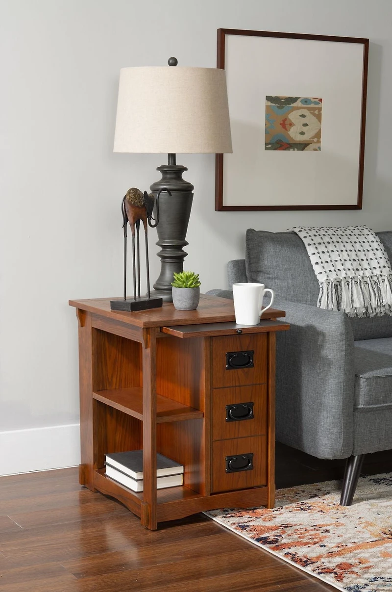 Corrado Side Table, Oak