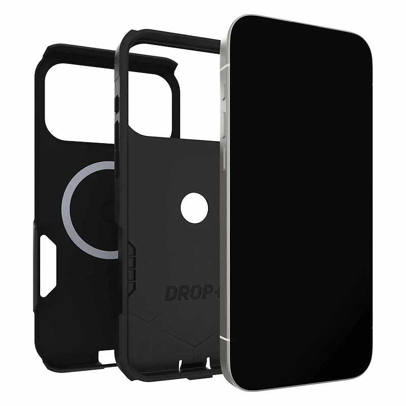 OtterBox Étui Commuter MagSafe avec Contrôle de la Caméra Noir pour iPhone 17 Pro