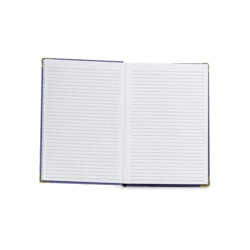 Journal Hilroy® À Bordure Dorée Bleue,7X10 Journal