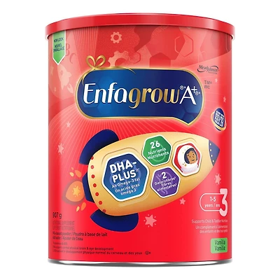 Enfagrow A+®, Boisson nutritionnelle pour tout-petit, saveur vanille, en poudre, 907g