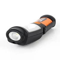 Lampe de travail et lampe de poche DEL portative Ozark Trail avec base magnétique et crochet de suspension, fonctionne sur batterie Polyvalent et portable