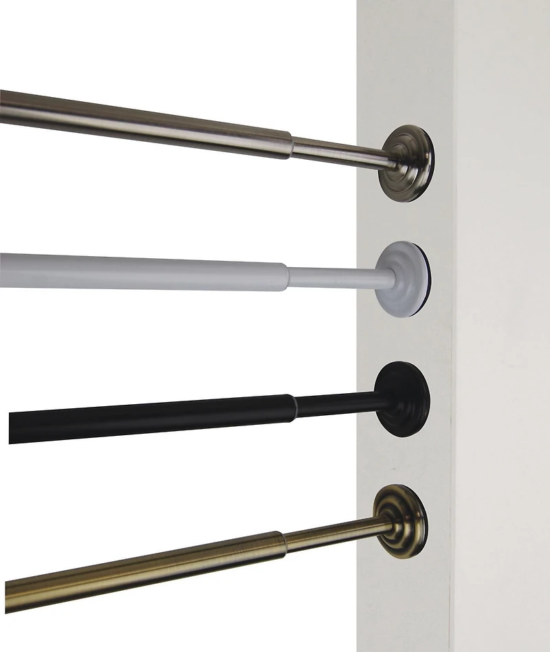 Versailles' Adjustable Mini Tension Rod 15in - 24in