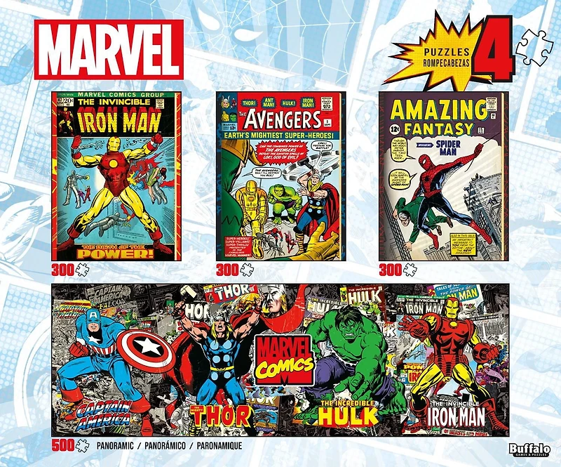 Buffalo Games - Le puzzle Marvel Comics