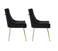 Plata Import Chaise Heye II en Noir - Set 2