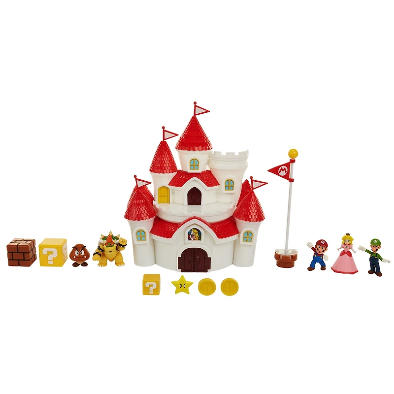 L’ensemble Château du Royaume Champignon de luxe Super Mario