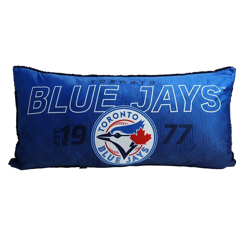 Oreiller de corps des Toronto Blue Jays de la MLB 18po x 36po