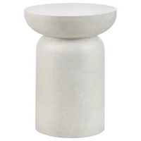 Bouclair Table d'appoint effet béton