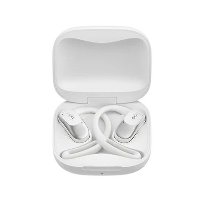 Shokz OpenFit Air, Véritable Sans Fil, Microphone Intelligent Intégré, Blanc