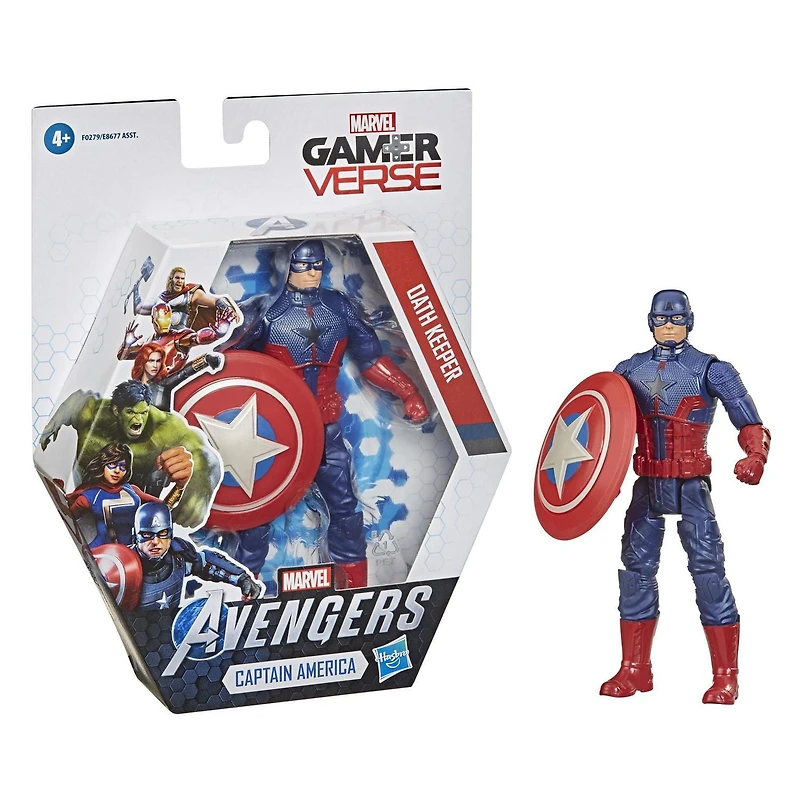 Hasbro Marvel Gamerverse, figurine de 15 cm inspirée du jeu vidéo, à partir de 4 ans