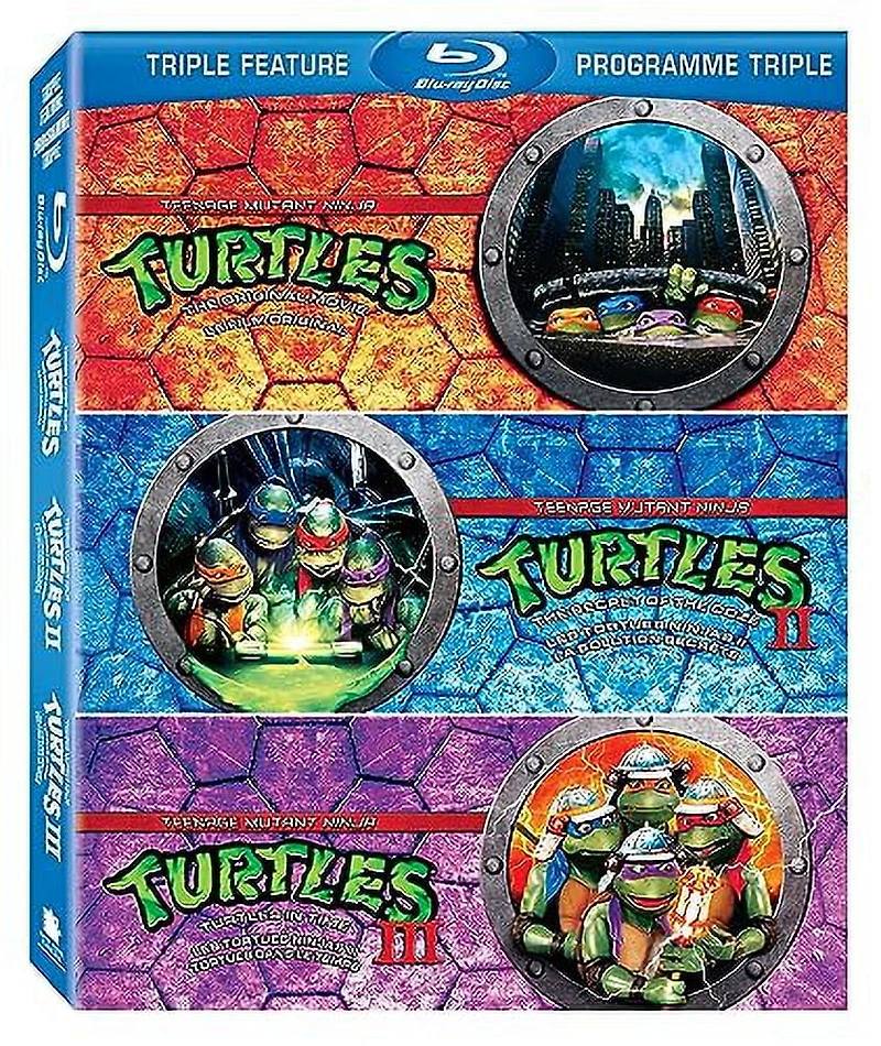 Teenage Mutant Ninja Turtles: The Original Movie / Teenage Mutant Ninja Turtles II: The Secret Of The Ooze / Teenage Mutant Ninja Turtles III: Turtles In Time