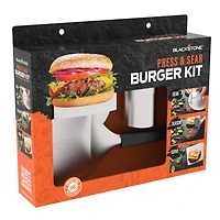Kit de presse et de saisie de hamburgers Blackstone, 3 pièces